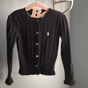 Navy Blue Ralph Lauren Cardigan